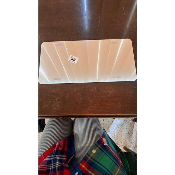 VINTAGE BILL ELLIOTT 1990'S #11 CHROMAS GRAPHICS METAL LICENSE PLATE - Picture 5 of 7